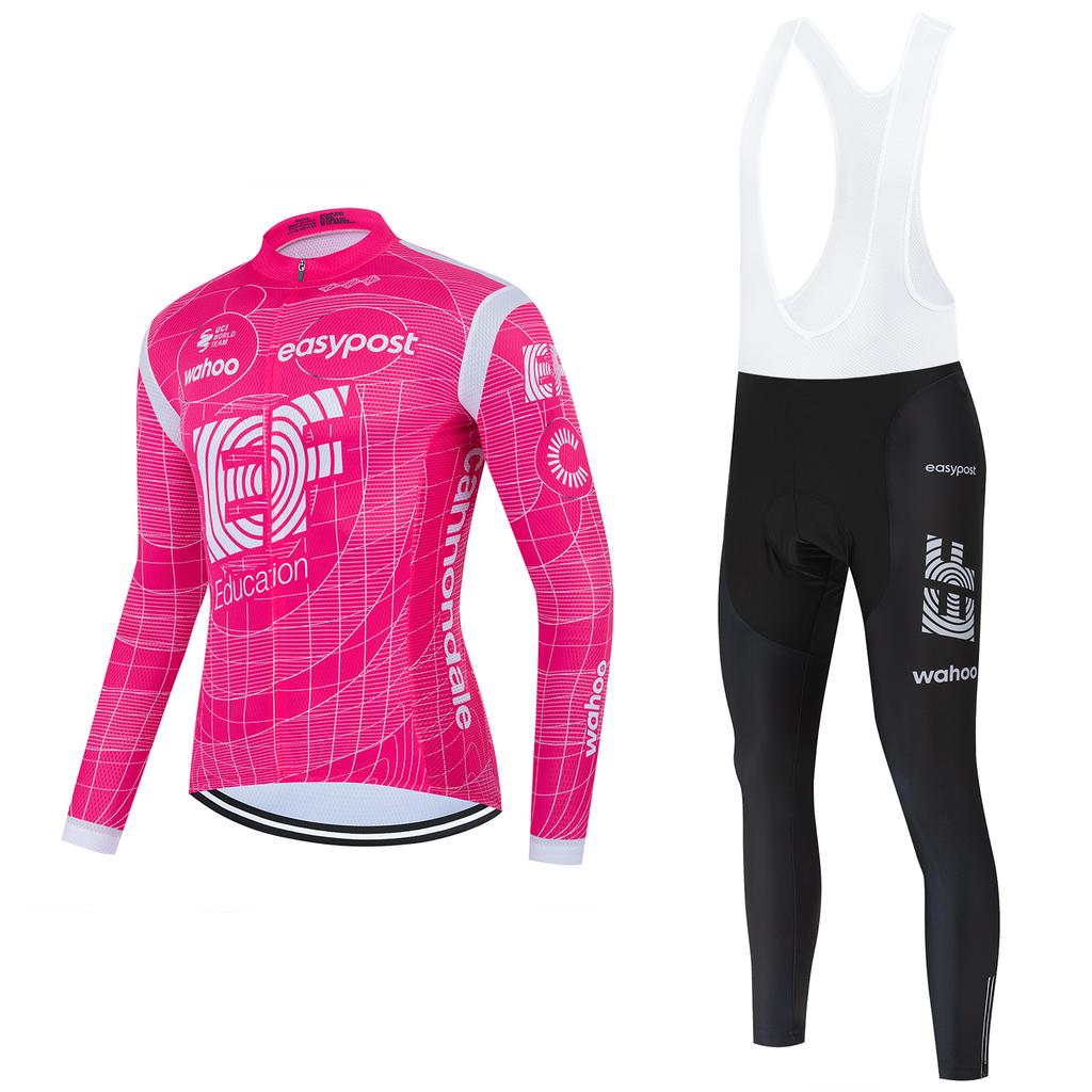 2026 Nuevo Traje de Ciclismo de Manga Larga Primavera y Verano Tour de Francia Bicicleta de Carretera Secado Rápido Transpirable Traje de Ciclismo