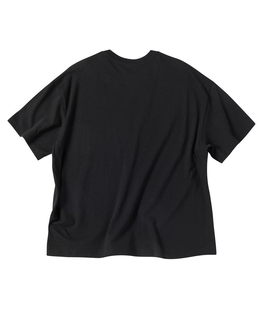 TRAVEL Fortis Crop Short Sleeve Tee Black