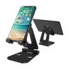 Mobile Phone & Tablet Desktop Holder: Adjustable Double-Fold Aluminum Stand