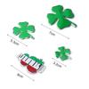 3D Aluminum Four Leaf Clover Emblem Car Styling Body Trunk Decoration Sticker For Alfa Romeo Sportiva Giulia Stelvio GiuliettaBV0 