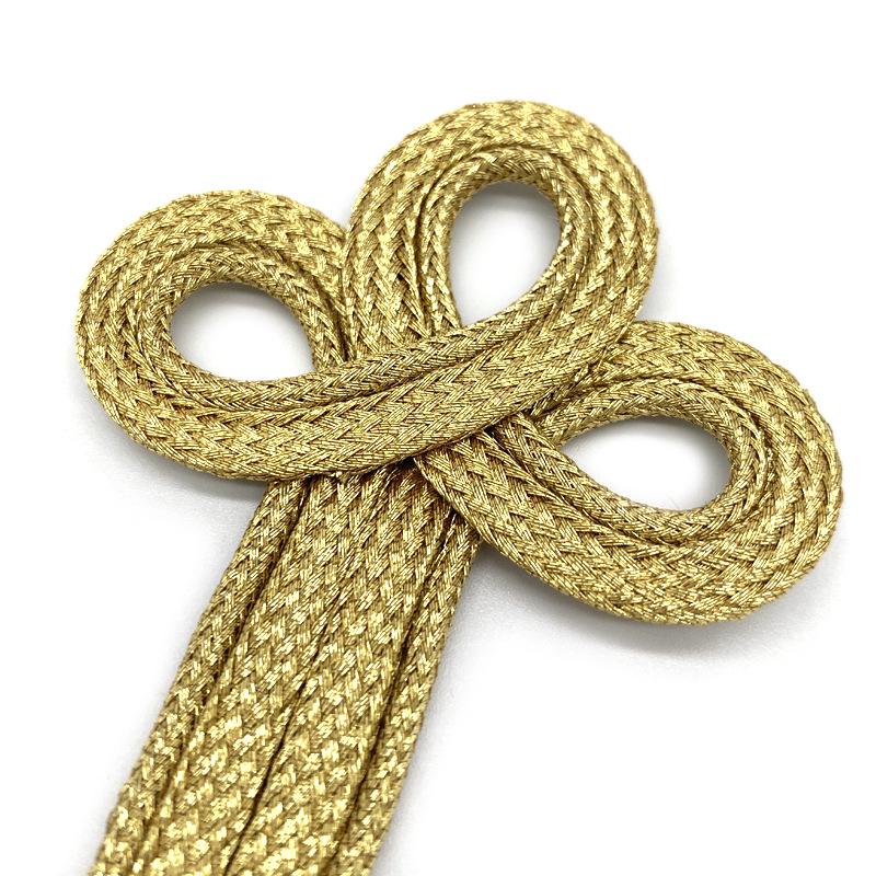 Handcrafted Gold & Silver Long-Handle Three-Leaf British-Style Double-Breasted Button for Performance Clothing Customization