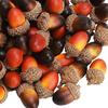 50Pcs/Set 3cm Artificial Acorns Realistic Mini Reusable Anti-fade DIY Foam Halloween Christmas