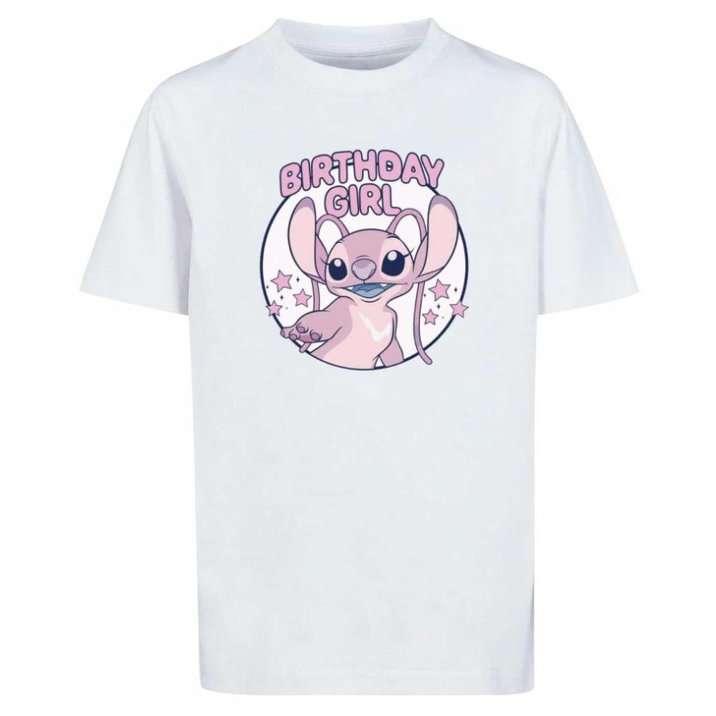 Lilo & Stitch Womens/Ladies Birthday Girl Cotton T-Shirt