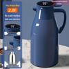 Shangqi 1.0L Morandi Green Glass Liner Thermos