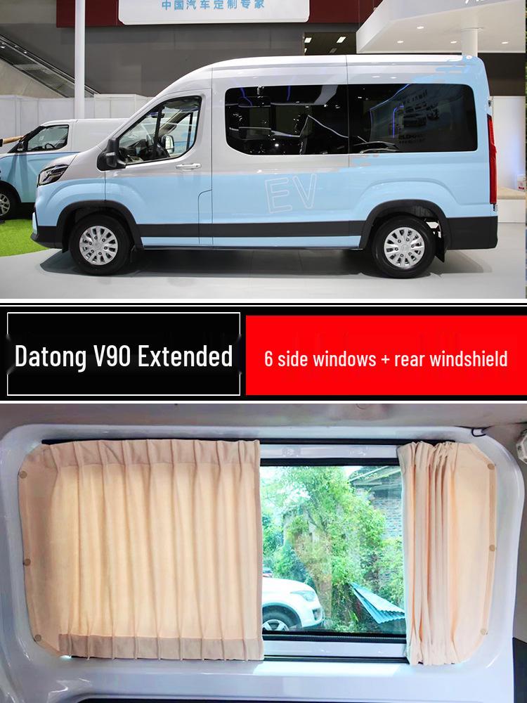 Ford Transit Tourneo Maxus V90 V80 Suede Sunshade Curtains