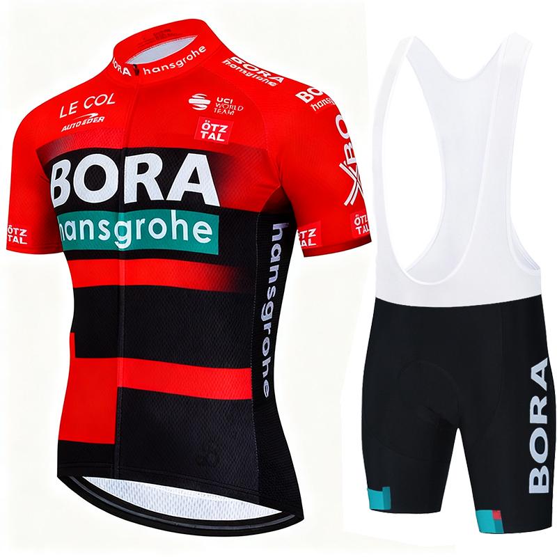 Cycling Jerseys UCI BORA Costume for Men's Bike Bicycle Blouse Set Mtb Clothing Mens Jersey Mountain Mallot Man Summer Clothes