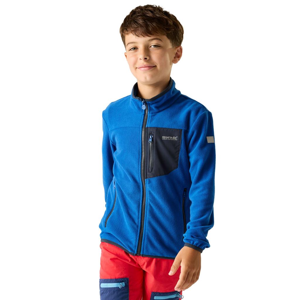 Regatta Giacca in Pile con Zip Intera Frankie per Bambini