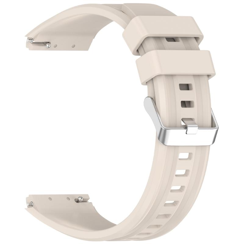 Schweißfestes Silikon-Ersatzarmband Geeignet für 46mm Smartwatch Verstellbare Sportarmbänder Wasserdicht Leichtes Design