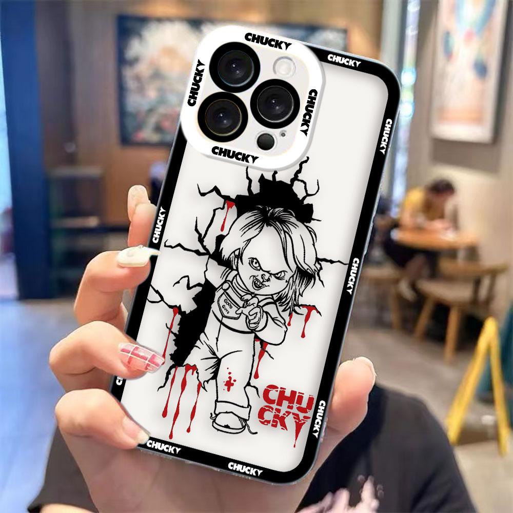 Charles Lee Ray Chucky Doll Phone Case For OPPO RENO 13 13F 12 12F 11 11F 10 8 8Z 8T 7 7Z 6 6Z 5 5F 2F 2Z FIND X3 Clear Case