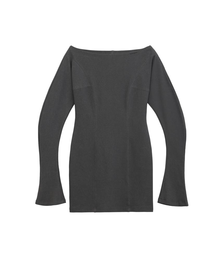 Ratsyu Lotsyou_Megan Fox Dress Charcoal