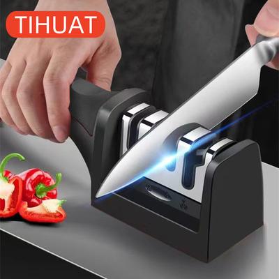Huishoudelijke slijpmachine voor messen Keuken Multifunctioneel Driedelig slijpen Diamantslijpen voor slijpen