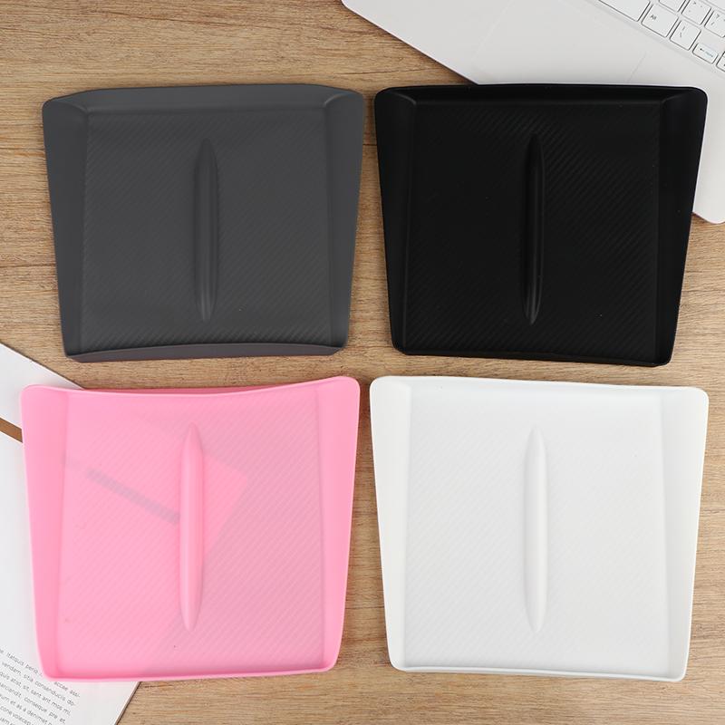 1pc Car Center Console Wireless Charging Pad Center Console Anti Slip Silicone Mat For Phone Charger Area Car Accessories