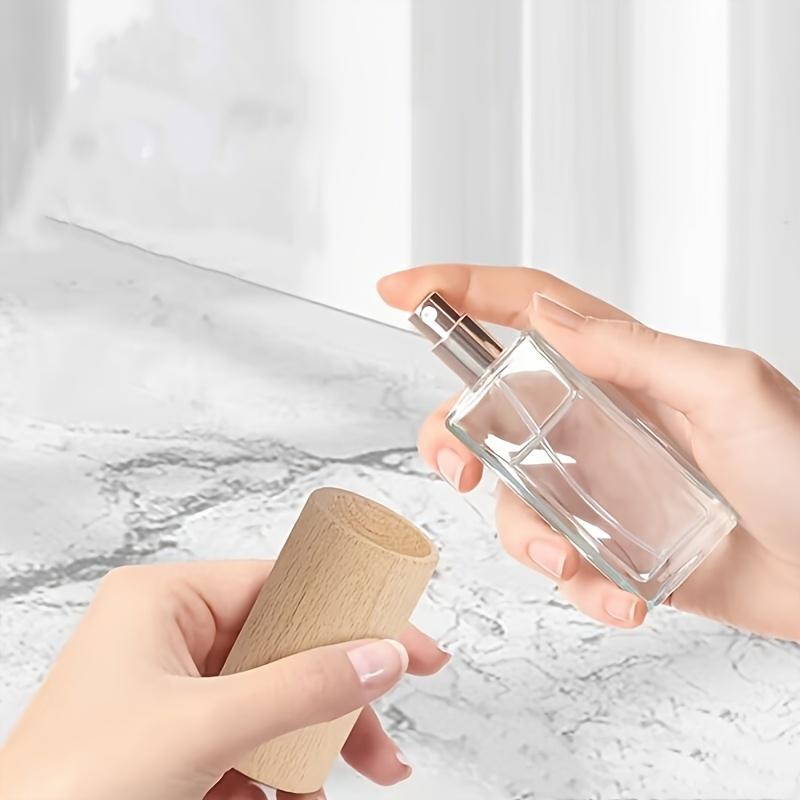 Wooden Aroma Diffuser Suitable For Homes, Offices, And Cars - Portable Solid Wood Decoration, Minimalist Design, Home Decor