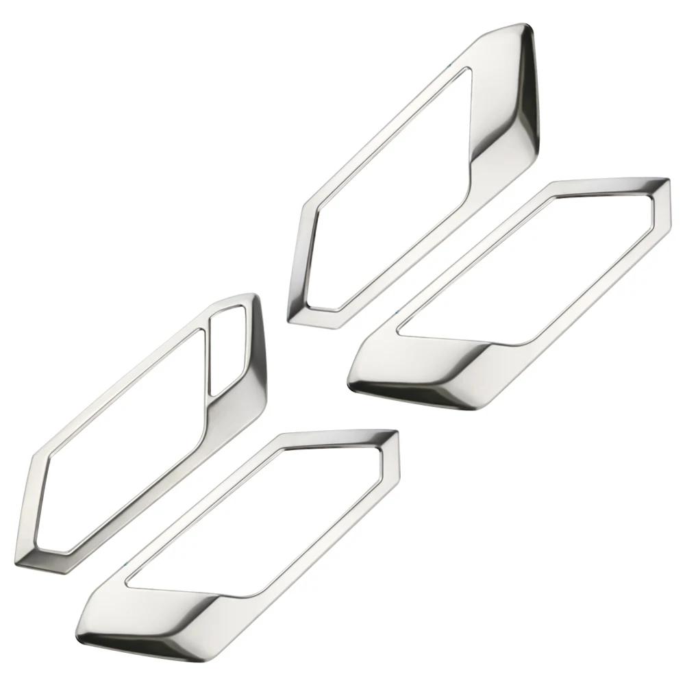 For Volkswagen VW T-Roc TROC 2018 - 2026 LHD Door Handle Cover Doors Handle Decoration Sticker Trim Frame Interior Accessories
