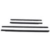 4pcs Car Window Weather Strip Replacement for Sentra 2001 2006 Windproof Rainproof Automotive Weather Rubber Seal Strip