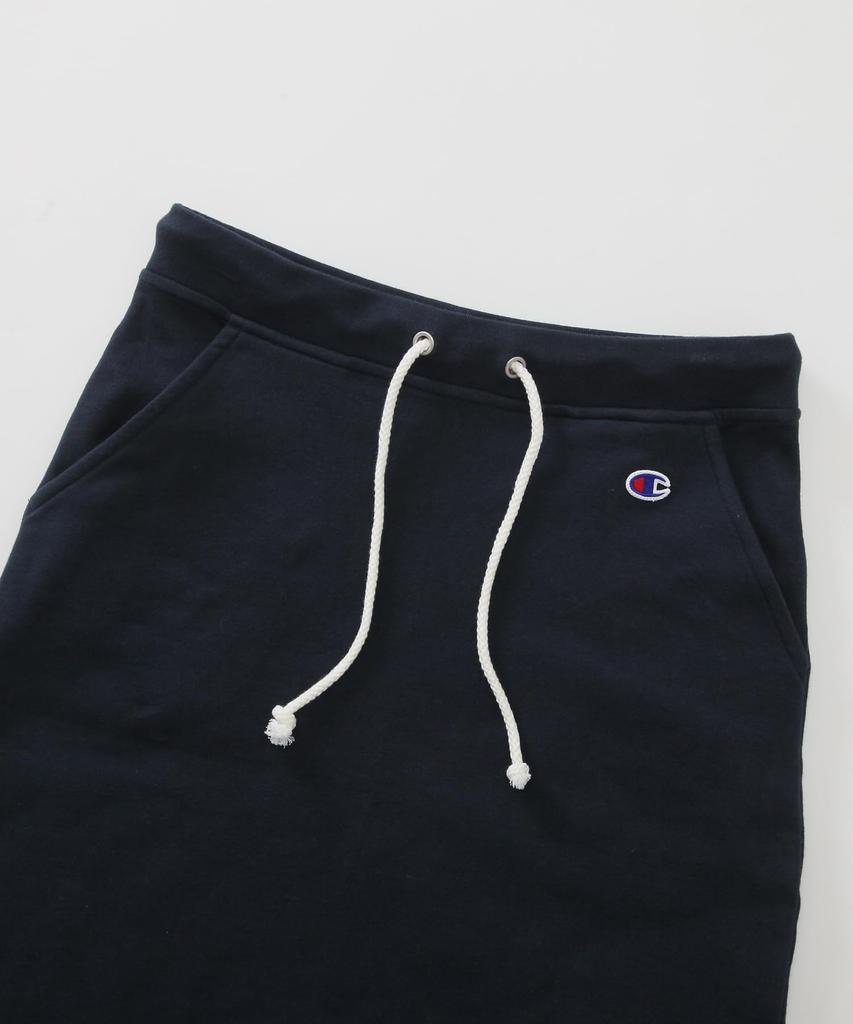 Skirt One Point Logo Long Skirt Basic Navy S [Champion] Women's CW-K220Z