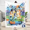 Christmas Friends Celebration Customize Your Name Blanket Multi-purpose Customizable Blanket Warmthful Decor Great for Nap Living Room Office Couch