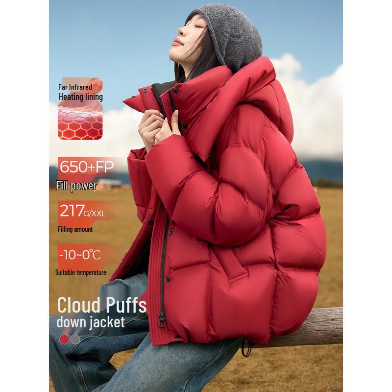 

Mohan Yimei Color-Block Puffy Down Jacket S