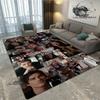 The Vampire Diaries Damon salvatore print carpet Yoga mat area rug room decor door mat Non -slip carpet kawaii rug Birthday Gift
