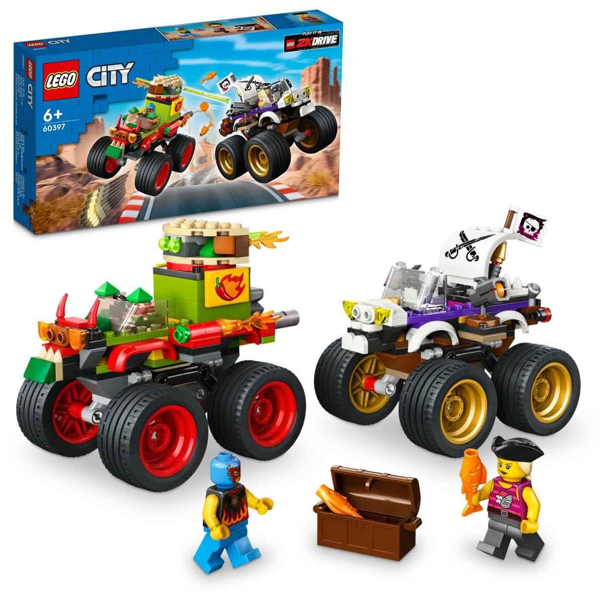 

LEGO 60397 Гонка на монстр-траках — новинка.