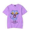 KPop Demon Hunters Print Tshirt Streetwear Cartoon Tiger Women Y2K Tops Hip Hop Tees Men Fashion Crewneck  Anime T-shirts