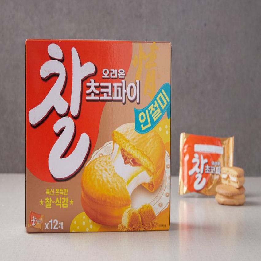 

Orion Sticky Choco Pie Injeolmi 12шт 336г