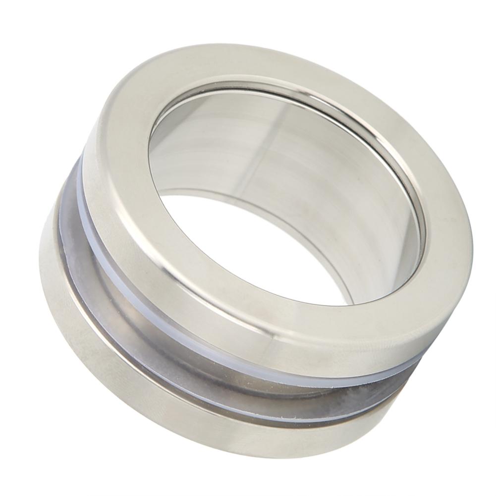 Stainless Steel Round Handle Bath Glass Embedded Hollow Pull Knob Sliding Door Handle