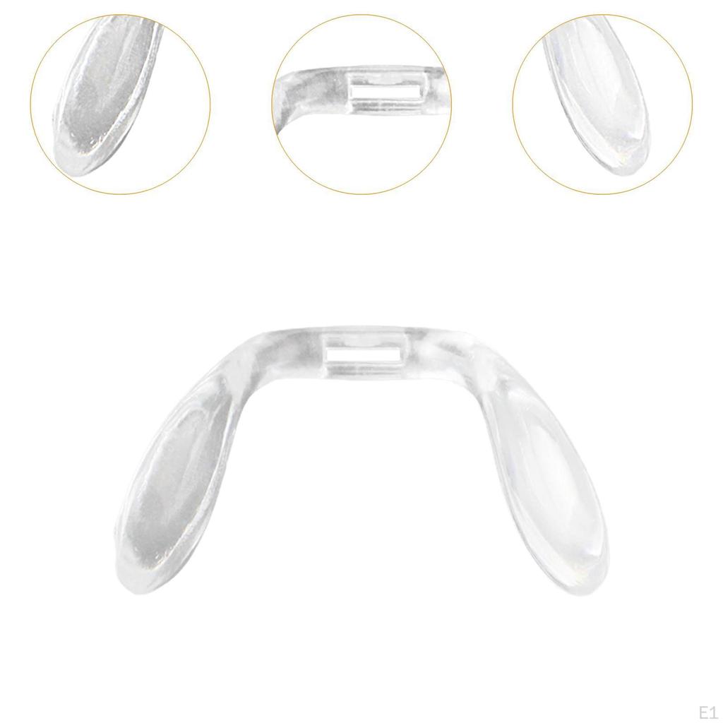 Eyeglasses Nose Pad, Saddle Bridge U Shaped Comfortable Effective Replacement