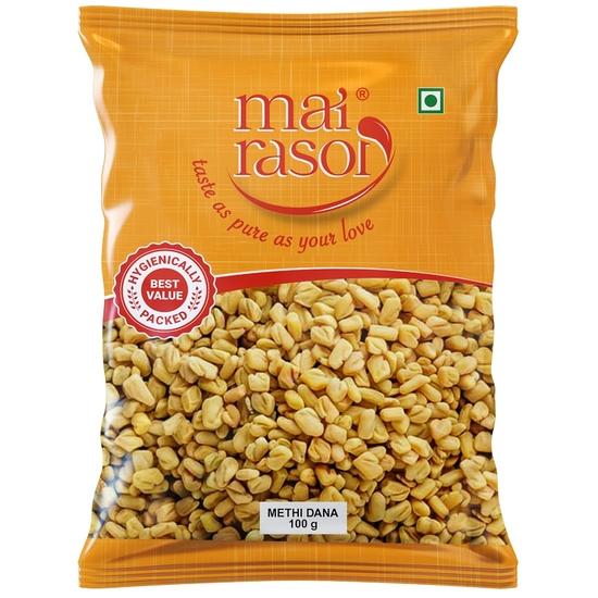 MAI RASOI Fenugreek Seeds/Methi Dana 100 Grams