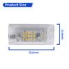 LED License Plate Lights Replacement For BMW Mini Cooper S R53 ONE R50 2001-2006 R52 Convertible 2004-2008 Car Accessories