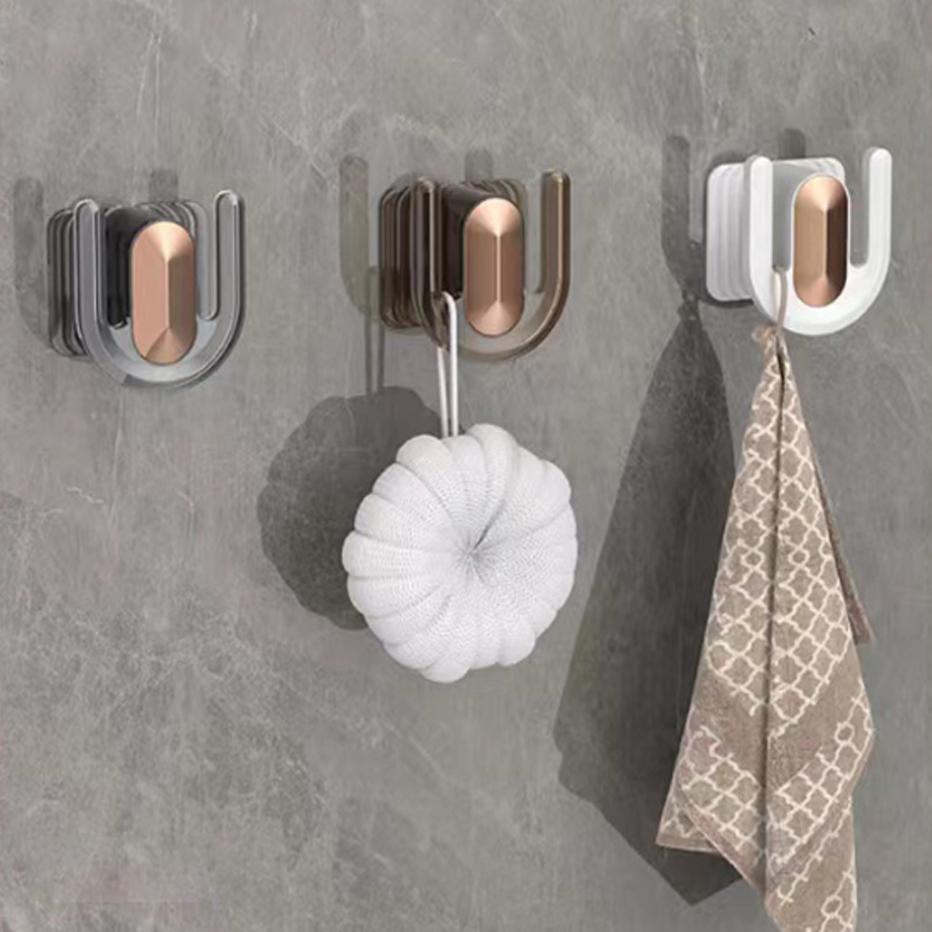 Light Luxury Wall-mounted Shoes Rack Slippers Hook Shoe Drying Rack for Bathroom Storage Organizer Household Supply Space Saving