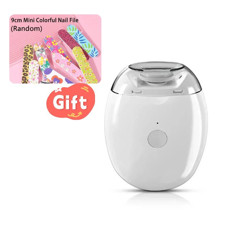 

Полностью автоматическая электрическая машинка для стрижки ногтей со светодиодной подсветкой, автоматическая пилка-триммер для ногтей для взрослых, младенцев и пожилых людей, мини-инструменты для маникюра, уход за ногтями
