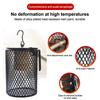 E27 Pet Heating Lamp With Anti-Scalding Lampshade For Turtle Snake Lizard Infrared Ceramic Emitter Heat Light 25/50/75/100W
