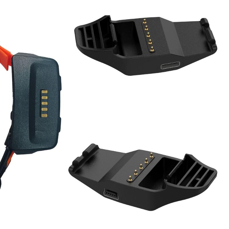 Backup Charging Station Charger Dock Adapter Base for TT15 TT10 Dog Pet Collars Compatibility Type C Port Black