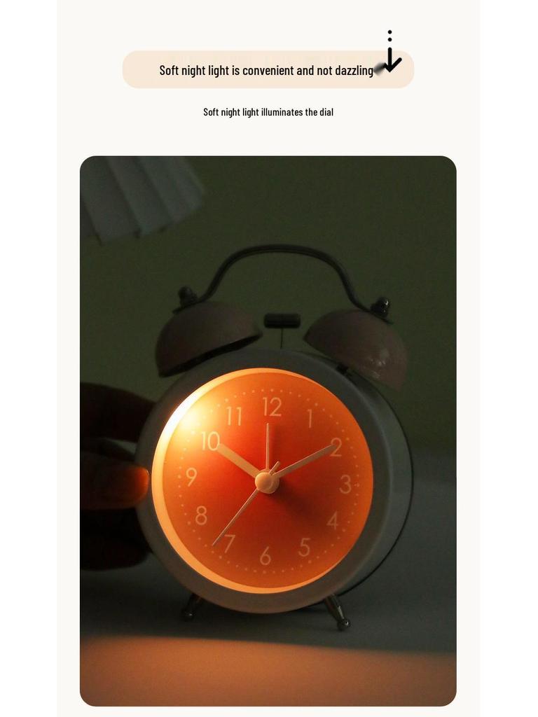 Super Loud Alarm Clock for Students and Kids - Wake-Up Desktop Clock