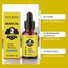 30ml Men's Beard Oil – Softens and Conditions Beard Hair, Nourishes the Skin Underneath, and Smoothes Frizz. A Refreshing, Non-greasy Formula.