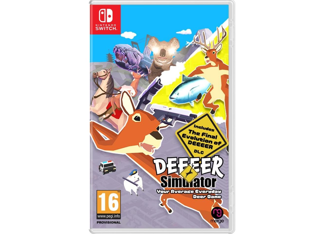 

Очень обычная игра про оленя DEEEER Simulator Deer Full Equipment Edition Switch -