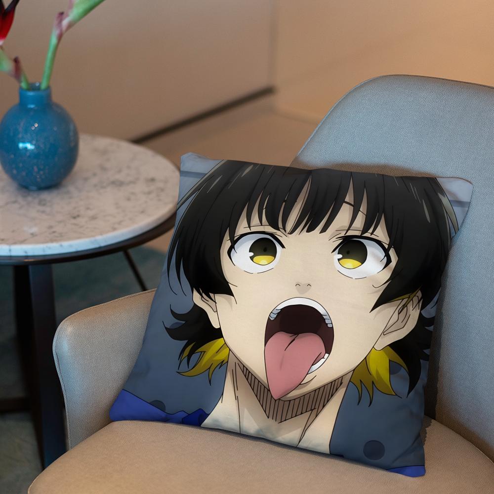 Blue Lock Anime Cushion Cover 2-in-1 Reversible Plush Pillow Cover | Car/Sofa/Bed | Perfect Gift
