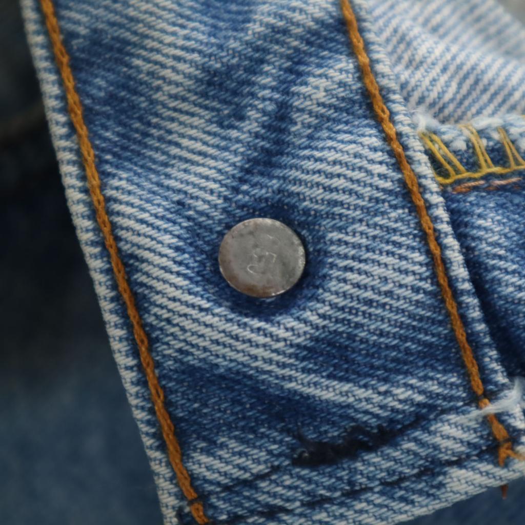 Levi's 80s 505 Vintage Denim Pants W34 Blue Jeans Men's Used