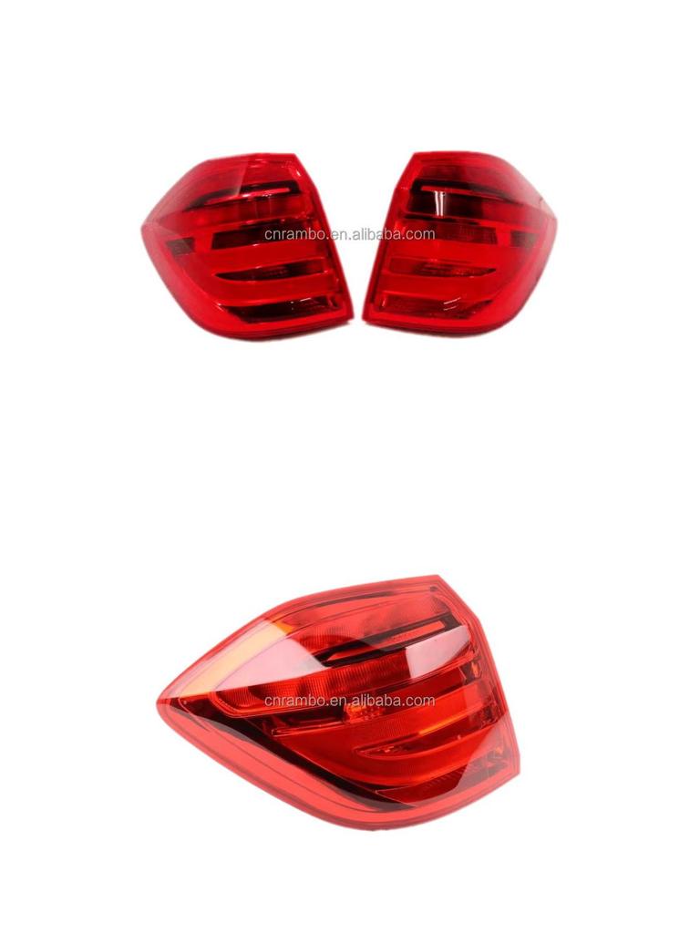 Compatible Tail Lights for 2015 Mercedes W166 GL400 (Part Numbers: 1669067501, 1669067601)
