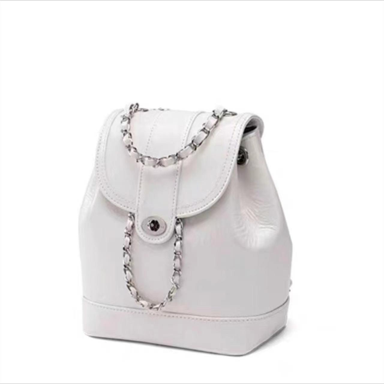 

Цепочная сумка через плечо Женская сумка нового стиля Легкая Модная и Универсальная Женская цепочная сумка через плечо белый