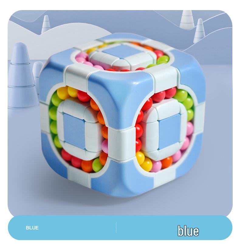 Children s Educational Three-Stage Rolling Ball Magic Bean Cube Toy