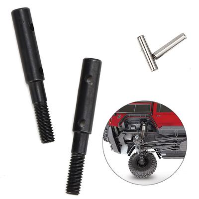 2pcs Front Rear Portal Stub Axle Shaft Fit for Axial Capra SCX10 III AX103007 1/10 RC Crawler Car