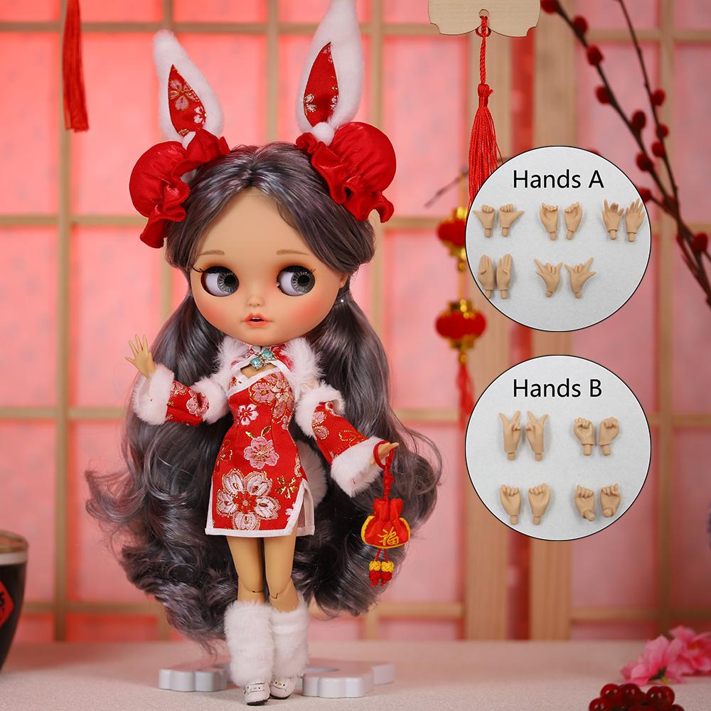 

ICY DBS лялька blyth 1/6 BJD шарнірне тіло Засмагла шкіра Матове обличчя 30 см у продажу спеціальна ціна іграшка подарунок Аніме Дівчина SD Tan skin