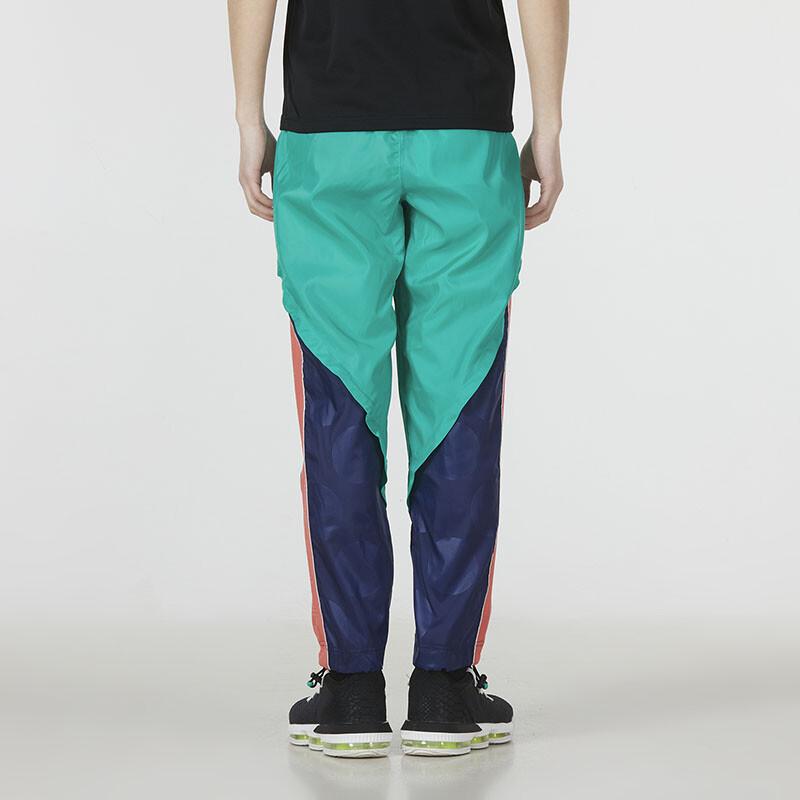 Nike Colorblock Knit Training Pants Men Bottoms Green DA5679-372