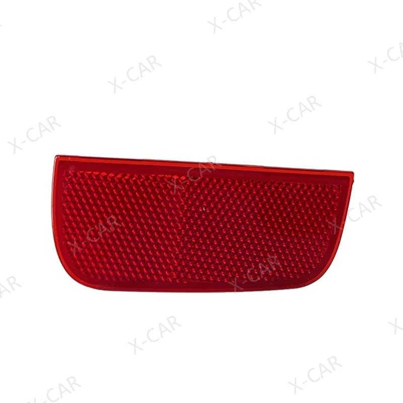 For Honda Civic 2016 2017 2018    Rear Bumper Reflector Light Foglamp Cover Frame