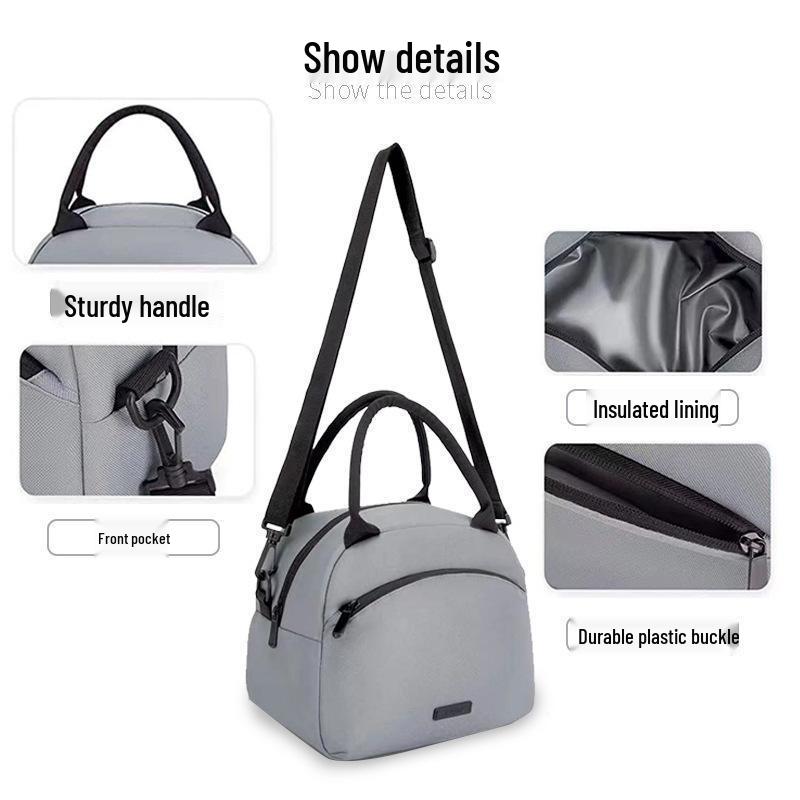 Waterproof Oil-Proof Large Capacity Lunch Tote for Office Workers