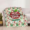 Best Teacher Ever Home Customize Your Name Blankets Comfortable Soft Lightweight Allseason Multipurpose Blanket For Picnic Sofa Office Bed Living Room