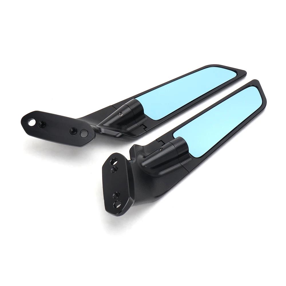 Kawasaki ZX-6R Modified Aluminum Rearview Mirror Wings