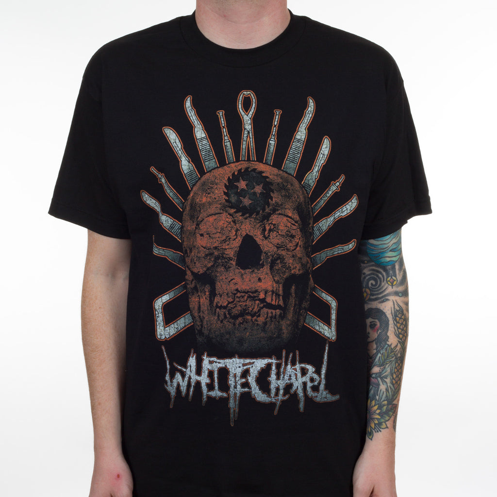 Whitechapel Band Graphic Cotton T-shirt Unisex Summer Short Sleeve Fashion Brand Tee Luxury Casual Vintage Retro